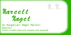 marcell nagel business card